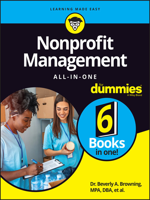 Title details for Nonprofit Management All-in-One For Dummies by Beverly A. Browning - Available